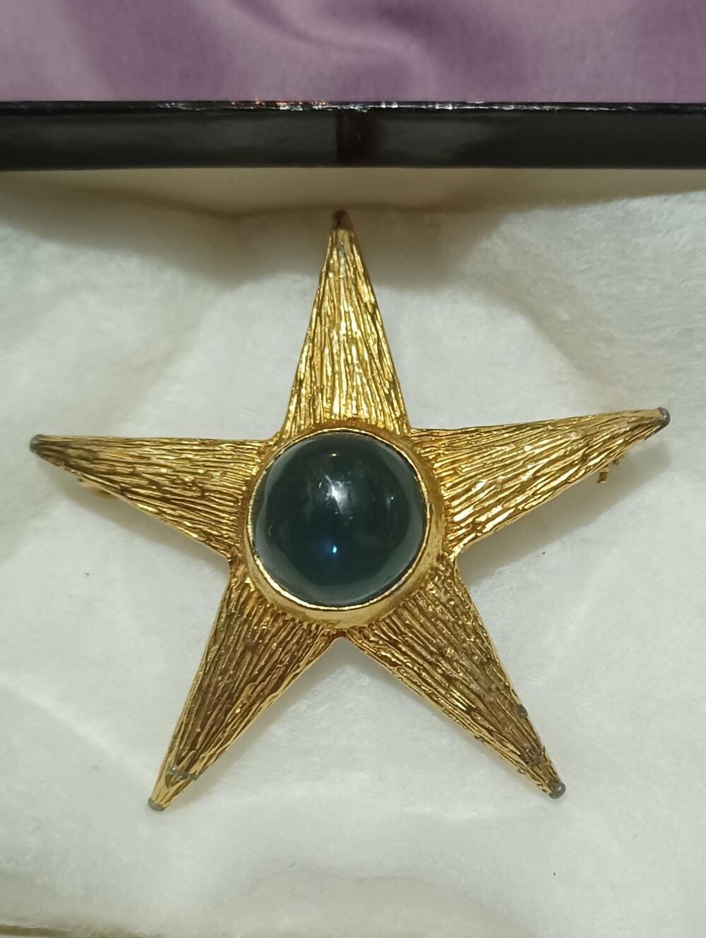 MINT/UNWORN VTG Signed BLU BENEDIKT N.Y. Celestial Star Brooch Investment Piece